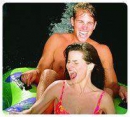 Nado y Paseo con Delfines (Dolphinaris Cancun) + Entrada al Parque Wet'n Wild