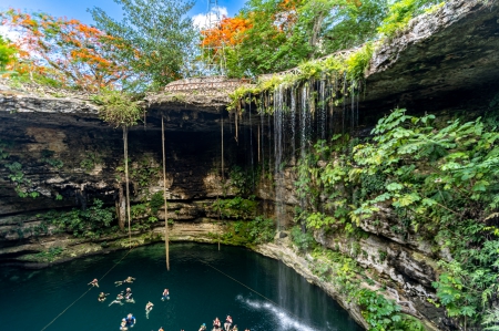 Chichen Itza Cenote Samal Ek Balam