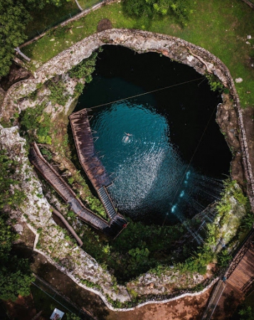 Chichen Itza Cenote Samal Ek Balam