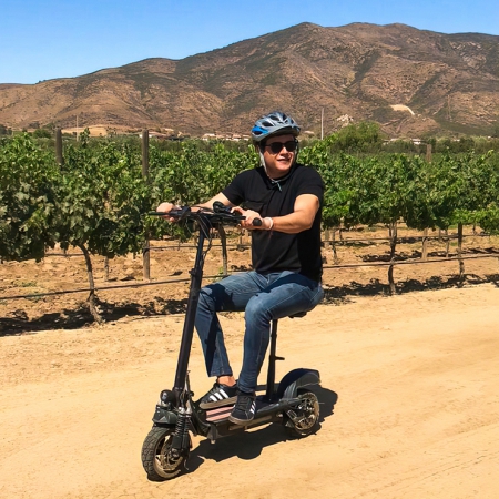 Scooter rental (For a ride in the vineyard)