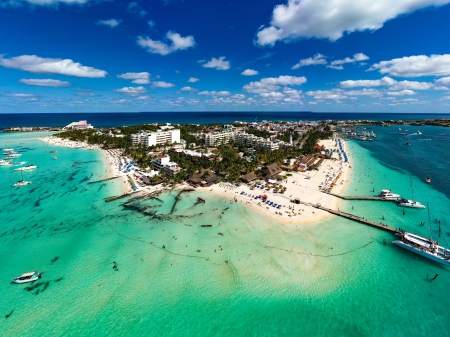 Isla Mujeres catamaran