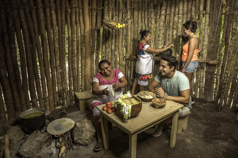 Coba Native Park Chimuch (Maya Village) Coba Native Park Chimuch (Maya Village)