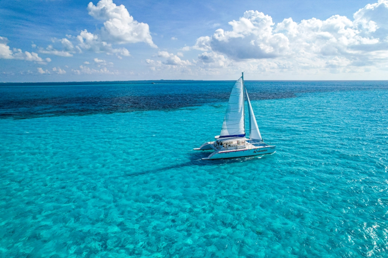 Isla Mujeres catamaran