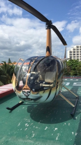 Traslado a Holbox en Helicóptero