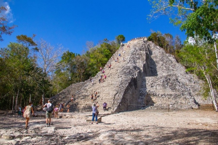 Tour 4X1 Tulum, Coba, Cenote y Playa del Carmen Privado