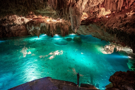 Tour Privado Exclusivo Cenotes & Paradise Lagoon Transportacion 