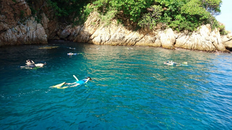Diving and snorkel in Acapulco