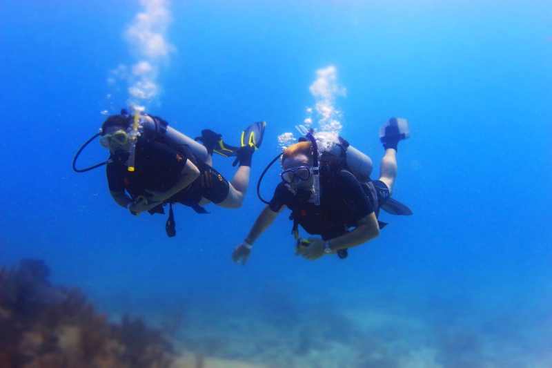 Scuba Certified Diving 1 tank with Maroma Beach