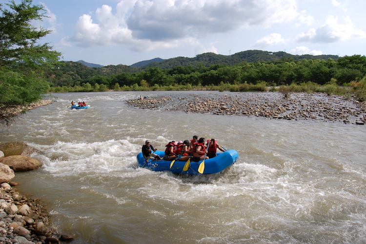 Rafting in Copalita and Maguey Beach