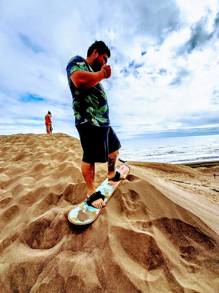 Vive el Sandboarding en Chachalacas