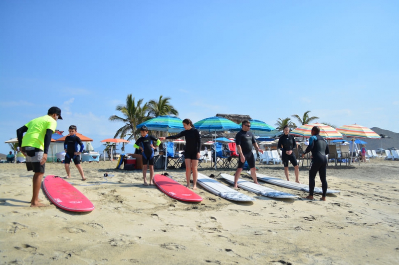 Surf Lessons in Playa Cerritos