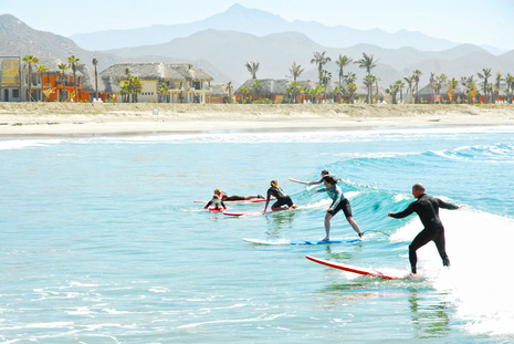 Surf Lessons in Playa Cerritos