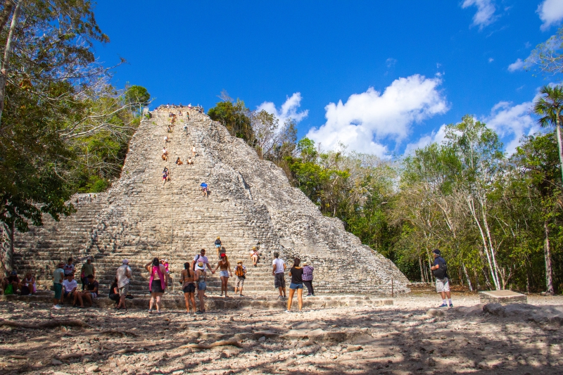 Chichen Itza, Cenote, Coba (3x1)