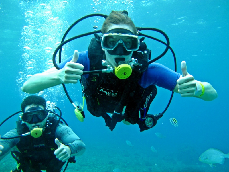 Diving 2 Tanks In Cozumel (Certified Divers)