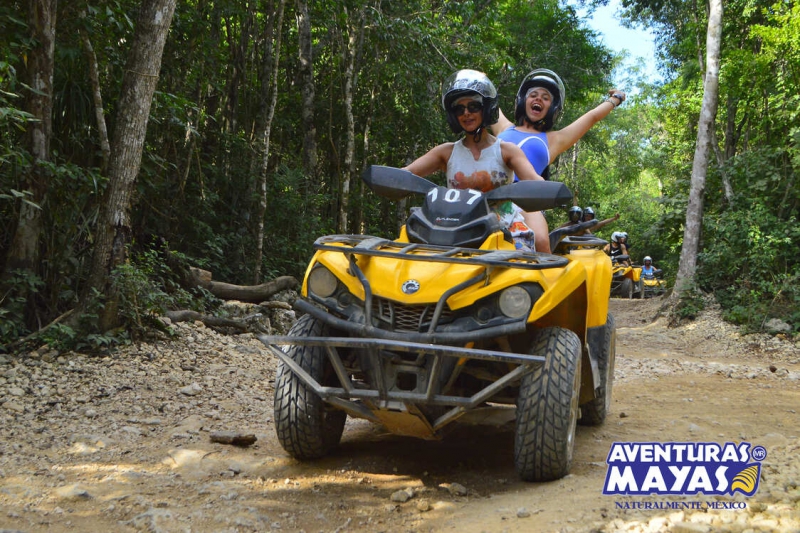 Combo 2 Mayan Adventure + ATVs Xtreme & Zip Line
