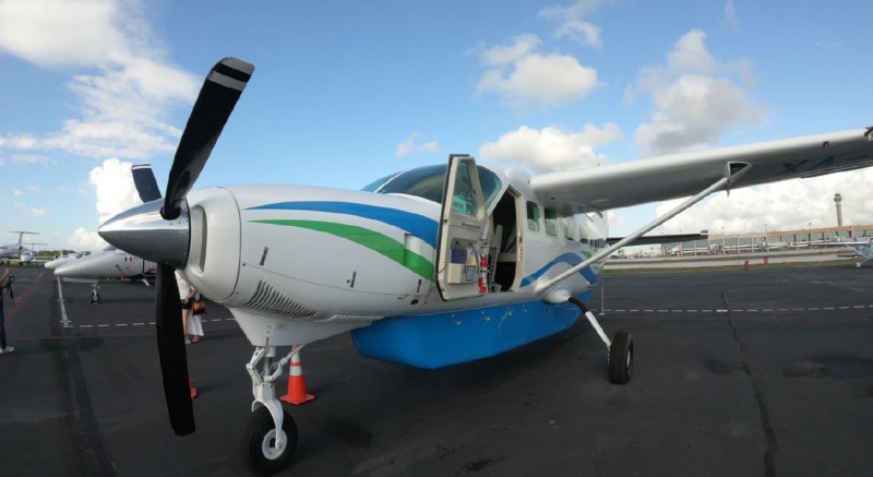 Chichen Itza Tour in light aircraft