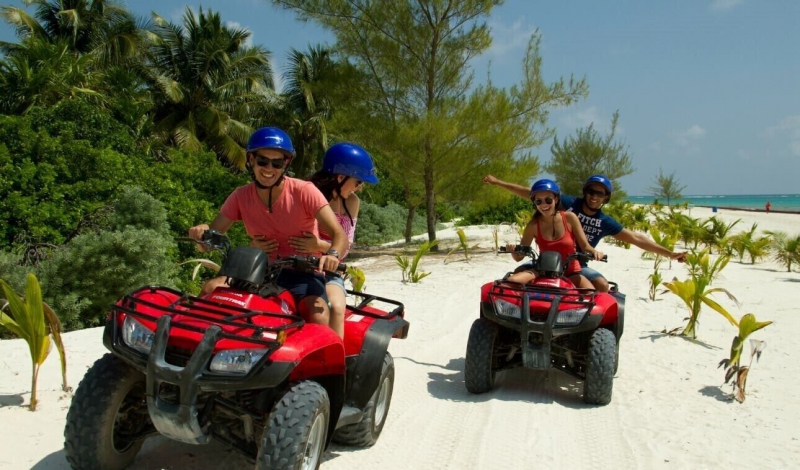 Combo ATV Jungle Trail & Speed Boat