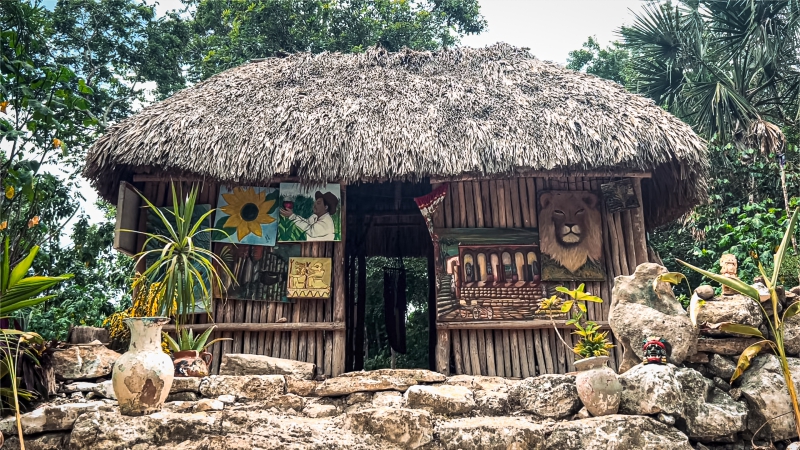 Coba Mayan Village