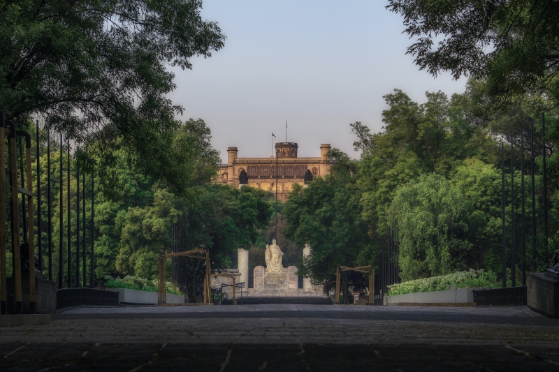 Chapultepec Park by bike