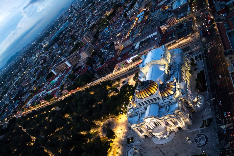 Night tour in Mexico City