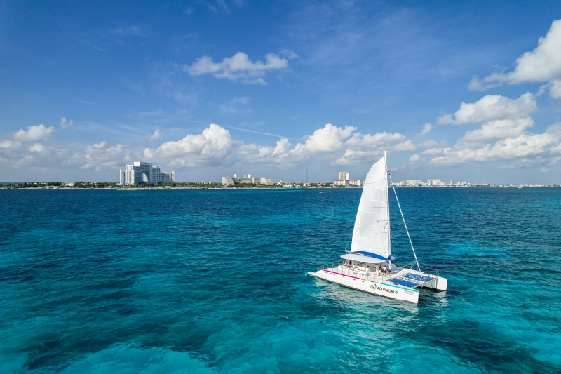 Isla Mujeres catamaran